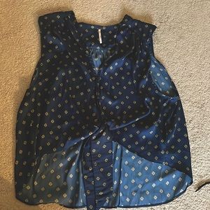 Free People tie-front top